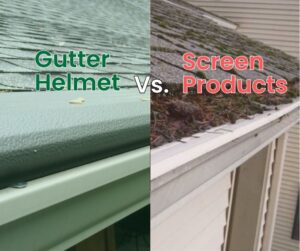 Gutter Helmet vs. Screen Products in Colorado Springs, Colorado